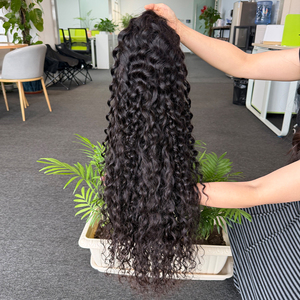 Wholesale Vietnamese Virgin Human Hair <b>Wig</b> Small Curly Natural Wave 9x6 HD <b>Lace</b> Closure Human Hair <b>Wig</b> Glueless Cap Design - Product Image 3