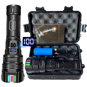 Hot Super Bright 5000Mah High <span class=keywords><strong>Lumens</strong></span> <span class=keywords><strong>Linterna</strong></span> USB Recargable <span class=keywords><strong>Led</strong></span> Antorcha Luz <span class=keywords><strong>Linterna</strong></span> táctica - Product Image 1