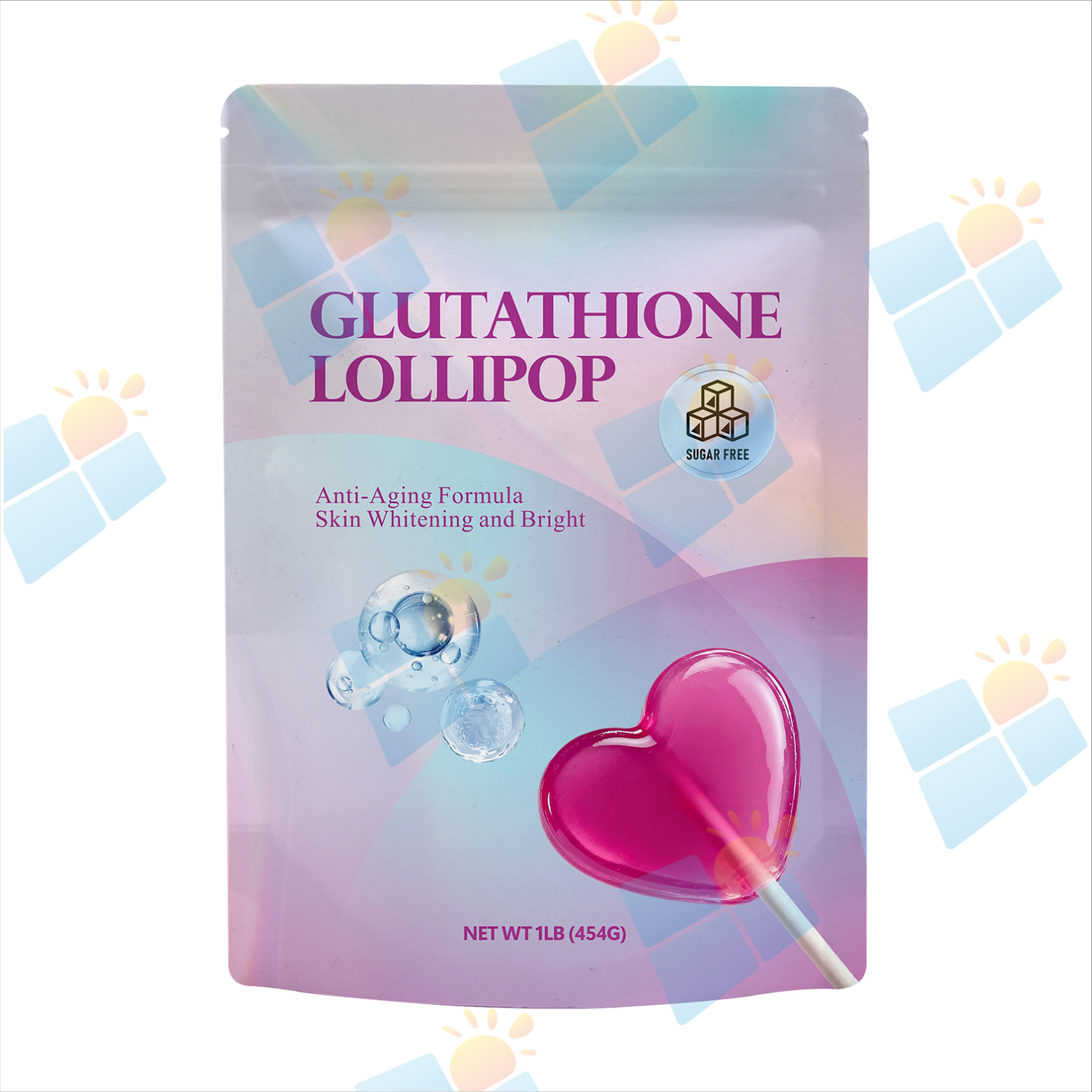 SUNI OEM ODM Glutathione Collagen Glow Lollipops in Bag Anti-Aging Skin  Whitening and Bright Glutathione Lollipops| Alibaba.com