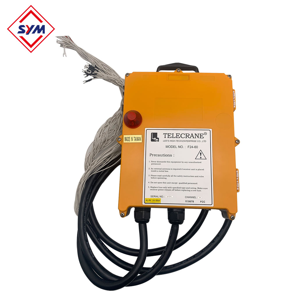 Construction Wireless Master Controller Remote Control F24-60 for F023B Tower Crane