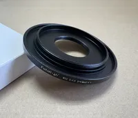 Appareil photo Copal # Adaptateur d'objectif 0 Shutter M32.5 X0.5 Femelle vers M65 X1 Mâle, en alliage d'aluminium pleine monture, usiné CNC par tournage et fraisage