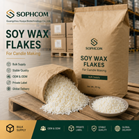 Serpihan Lilin Kedelai untuk Pembuatan Lilin Bahan Grosir Perlengkapan Buatan Tangan Pemasok Pabrik Kerajinan Ekspor Produksi Massal
