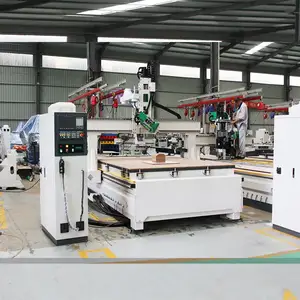 4 As Cnc Router Houtsnijwerk Machine 2030 Swing Roterende Spindel Atc Cnc Router Voor Hout