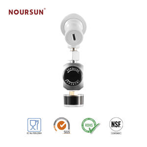 Mini gaz regülatörü alüminyum basınç regülatörü için Soda makinesi köpüklü su Soda silindirleri bira fıçısı - Product Image 4