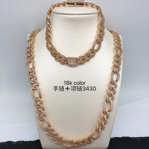 XUPING Joyería al por mayor: <span class=keywords><strong>Collar</strong></span> <span class=keywords><strong>de</strong></span> eslabones personalizado para hombre, chapado en oro, con diseños cubano, <span class=keywords><strong>serpiente</strong></span>, caja y Singapur - Product Image 4