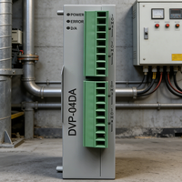 Module d'E/S numérique DVP04DA-S original, le plus vendu, pour l'extension de PLC, contrôle industriel, contrôleurs dédiés, neuf, sans E/S, sans mémoire