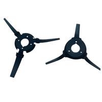 Kit de Plastiques Amortisseurs Premium pour Mini 3 Series – Patins d'Amortissement Blancs et Noirs pour Drones – Accessoires de Réparation