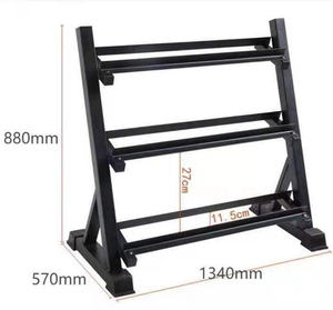 Attrezzature da palestra palestra palestra palestra palestra tre livelli esagonale cremagliera per il Bodybuilding - Product Image 2