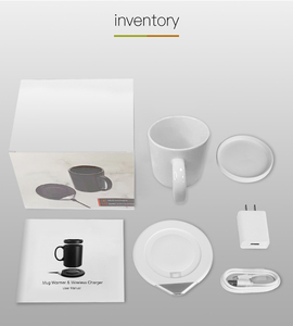 Công Nghệ 2024 2-Trong-1 15W Cốc Thông Minh & Điện Thoại Sạc Pad Nhanh Sạc Không Dây Với Cốc Ấm Hơn Loại C Qc3.0 - Product Image 6