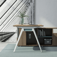 Ensemble de bureau de direction moderne pour la maison, table d'ordinateur portable pour le jeu, mobilier de bureau