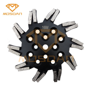 Disque de meulage de sol en béton Blastrac Diamatic de 250mm avec 20 barres - Product Image 5
