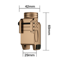 Nouvelle lampe tactique 1000lm avec combo de viseur laser vert monté, lampe de chasse
