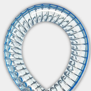 Tubo Flessibile Industriale in PVC Trasparente 100m con Elica Metallica Rinforzato Antiabrasione per Drenaggio Irrigazione Giardino - Product Image 5