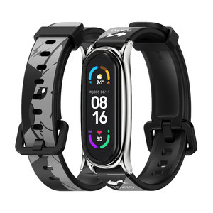 Correas de Silicona con Estampado de Moda Mijobs para Xiaomi <span class=keywords><strong>Mi</strong></span> Band 6 5 4 3, Pulseras de Silicona, Correa para Muñeca - Product Image 6