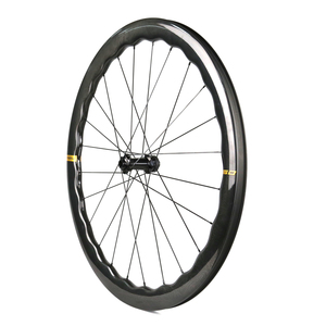 Nouvelle peinture 700C roues 50mm profondeur vague roues frein à <span class=keywords><strong>disque</strong></span> roues de vélo de route <span class=keywords><strong>disque</strong></span> carbone cyclisme roues de vélo de route - Product Image 4
