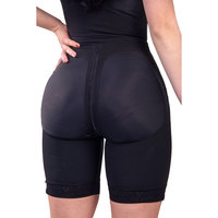 Mittellanger Body mit Rückenabdeckung und Verstellbaren Trägern Damen Faja Bodysuit Modellierender Taillentrainer Schlankheits-Shapewear