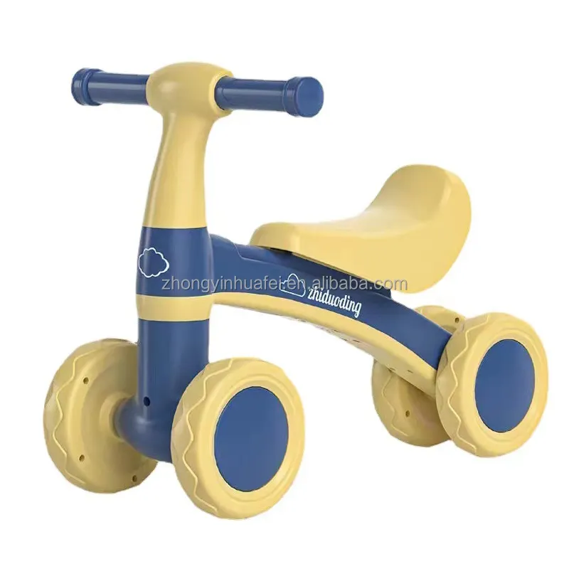 Großhandel Günstige Kinder Auto 2-Sitzer Autos Kinder Rot Spielzeug 4 Räder Baby Kinder Balance Bike Run On Bike Scooter