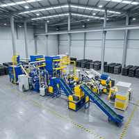 Machine de recyclage automatique de déchets électroniques SUNY pour le démontage de circuits imprimés, haute capacité, taux de séparation de 55 kW pour l'élimination des composants électroniques