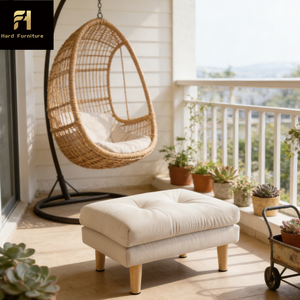 <span class=keywords><strong>Reposapiés</strong></span> Nórdico de Madera para Sofá, Taburete Multifuncional para Sala de Estar, Hotel, Villa, o como Asiento para Cambiar Zapatos - Product Image 4