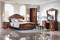 Goodwin — meubles de chambre à coucher Style américain classique, accessoires de garde-robe à 6 portes GD18