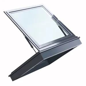 Taihe semplici eleganti finestre a battente in lega di alluminio dal prezzo di fabbrica e dal design