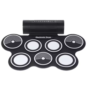 Kit de batterie à main pour percussion Lecteur de musique Instrument à percussion Kit de batterie pour débutants avec trompette - Product Image 2
