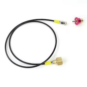 Cylindre à connexion rapide <span class=keywords><strong>Soda</strong></span> <span class=keywords><strong>Stream</strong></span> Terra DUO <span class=keywords><strong>Art</strong></span> vers adaptateur de réservoir de Co2 externe Kit de tuyau de 50 pouces avec vanne à connexion rapide - Product Image 2