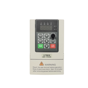 ตัวแปลงความถี่แบบเฟสเดียว 220V เป็นสามเฟส 380V รุ่น DC-E-4T-1.74G ของแท้ในสต็อก กำลังไฟ 0.75KW-7.5KW ตัวควบคุมความเร็วมอเตอร์ AC - Product Image 1