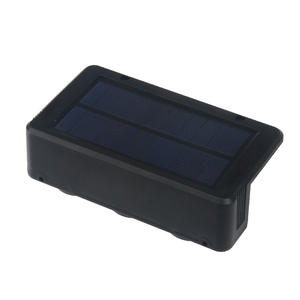 Lámpara de pared solar para exteriores, foco de balcón de patio ambiental, lámpara de calle de luz de pared exterior impermeable - Product Image 6