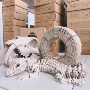 Filamento PETG Básico Color Hueso 1KG para Impresora <span class=keywords><strong>3D</strong></span>, OEM ODM, Material <span class=keywords><strong>de</strong></span> Impresión <span class=keywords><strong>3D</strong></span> PETG - Product Image 1