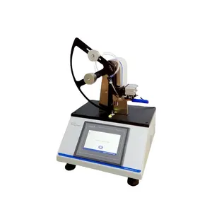 Máquina de prueba de desgarro de fibra de PVC Flexible, instrumento de prueba de fuerza