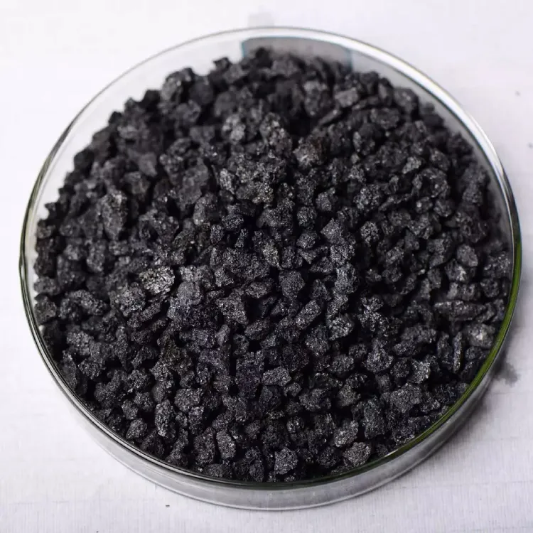 Düşük sulpur grafitli recarburizer ürün karbon yarı grafit petrol kok karbon katkı maddesi