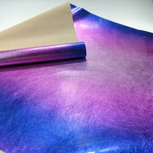 Stock <span class=keywords><strong>lot</strong></span> cuir tissu brillant PU cuir verni TPU femmes chaussures à talons hauts arc-en-ciel paillettes vinyle tissu cuir - Product Image 3