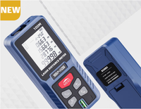 Télémètre laser vert double industriel 100M, outil de mesure numérique haute précision, écran LCD, CE RoHS OEM, garantie 3 ans