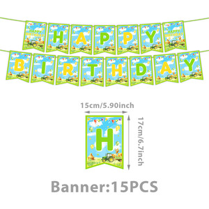 Articles de fête Tracteur : Vaisselle, cadeaux, assiettes 9 et 7 pouces, serviettes, pailles, gobelets 9 oz, nappe pour <span class=keywords><strong>anniversaire</strong></span> sur le thème de la <span class=keywords><strong>ferme</strong></span> et des tracteurs - Product Image 5