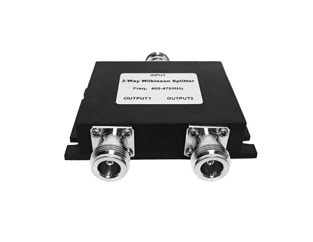 400-470 MHZ 2 Ways Wilkinson RF Power Splitter Divider for Radio Walkie Talkie