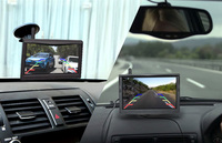 Cámara de Visión Trasera para Coche, Camión o Moto, Impermeable IP68, 700 TVL, HD, Wifi, con Monitor