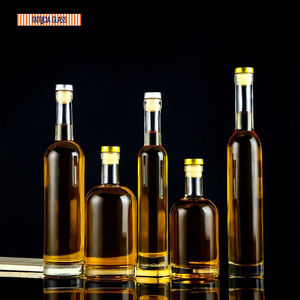Bottiglie di Vetro per Liquori Personalizzate all'Ingrosso 500ml 750ml Approvate FDA per Whiskey Vodka Brandy Tequila, Fornitore di Fabbrica ODM OEM - Product Image 3