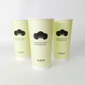 Vasos de Papel Personalizados con Logotipo para Café, Bebidas para Llevar, Vasos de Papel Resistentes de Grado Alimenticio Reciclables - Product Image 5