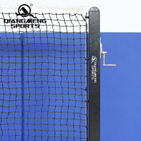 Ensemble de poteaux de tennis Équipement de court de tennis extérieur enfichable au sol