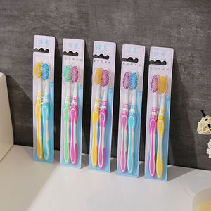 Beiliang 537 <b>soft</b> bristle toothbrush, 2-pack, adult <b>soft</b> bristle toothbrush, 1 yuan or 2 yuan store source - Product Image 5