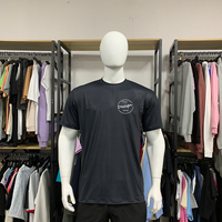 Camiseta Deportiva de Lujo Personalizada por Sublimación para Hombre, Absorbente de Humedad, Ecológica, de Color Sólido y Corte Regular