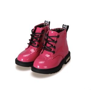 รองเท้าบูทสั้นหุ้มข้อหนัง PU สำหรับเด็กฤดูหนาว - Product Image 2