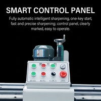 Machine d'affûtage automatique des lames utilisée pour les lames de broyeur