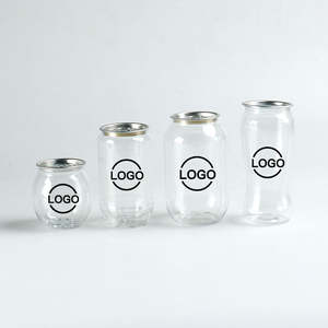 Bouteilles de jus à emporter en PET avec anneau de traction et logo personnalisé imprimé, avec couvercle en aluminium - Product Image 4