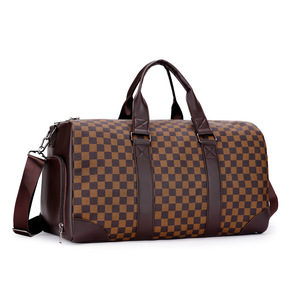 Large Capacity <b>Waterproof</b> Polyester <b>Holdall</b> Handheld Travel Bag Tote Weekender Business Trip Storage Gym Shoulder Crossbody - Product Image 6