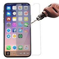 Protection d'écran en verre trempé 2.5D 9H HD transparente, couverture intégrale, anti-rayures, compatible avec les coques pour iPhone 17 Pro Max 16 15 14