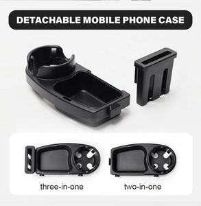 Nouveau design universel de voyage poussette landau bouteille porte-gobelet rotation buggy porte-bouteille et plateau à collation - Product Image 5