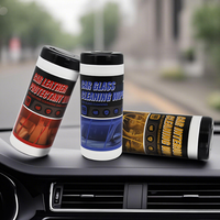 Nettoyant pour vitres de voiture de qualité supérieure, lingettes jetables pour un nettoyage sans traces, pour miroirs, fenêtres, cuisine, maison et automobile