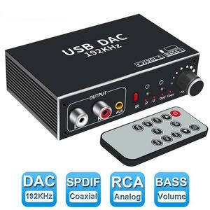 192KHz DAC Digital to Analog Audio Converter <strong>Bluetooth</strong> <strong>Receiver</strong> Optical SPDIF Toslink USB Disk to RCA 3.5mm Jack Amplifier - Product Image 2